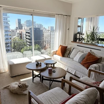 Venta de Departamento Penthouse Reciclado a Nuevo Terraza, Parrilla y 2 Cocheras en Isla de Olivos