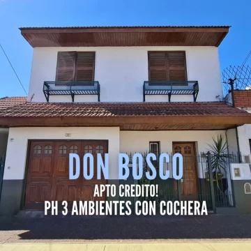 VENTA PH TIPO CASA 3 AMB CON COCHERA APTO CREDITO