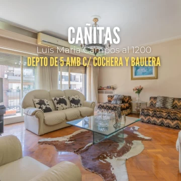 VENTA DEPTO DE 4 AMB CON DEPEND DE SERV Y COCHERA