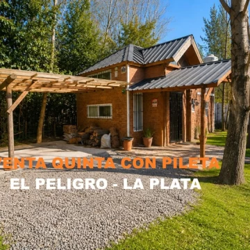 VENTA QUINTA CON PILETA EN EL PELIGRO, LA PLATA