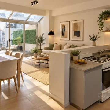 Venta depto 2 amb a estrenar con terraza