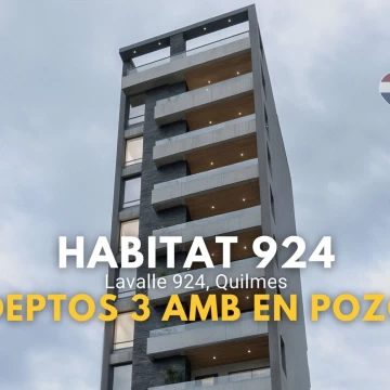 Venta Depto 3 amb en Quilmes Centro - HABITAT 924