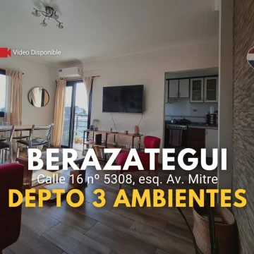 Departamento 3 amb, calle 16 5308, Berazategui