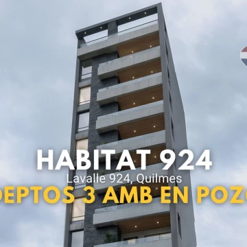 Venta Depto 3 amb en Quilmes Centro - HABITAT 924