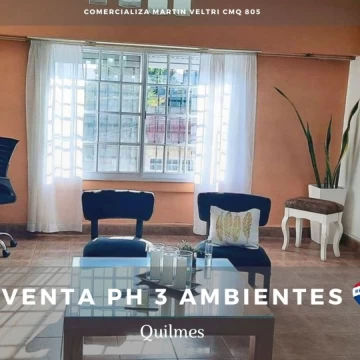 VENTA PH 3 AMBIENTES CON GARAGE Y PATIO QUILMES