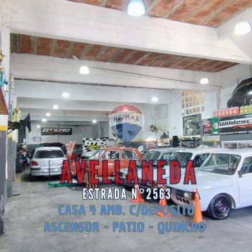 VENTA DEPOSITO C/CASA ARRIBA SARANDÍ QUINCHO