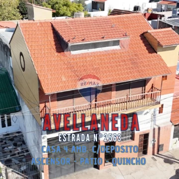 VENTA CASA C/DEPÓSITO SARANDÍ AVELLANEDA QUINCHO