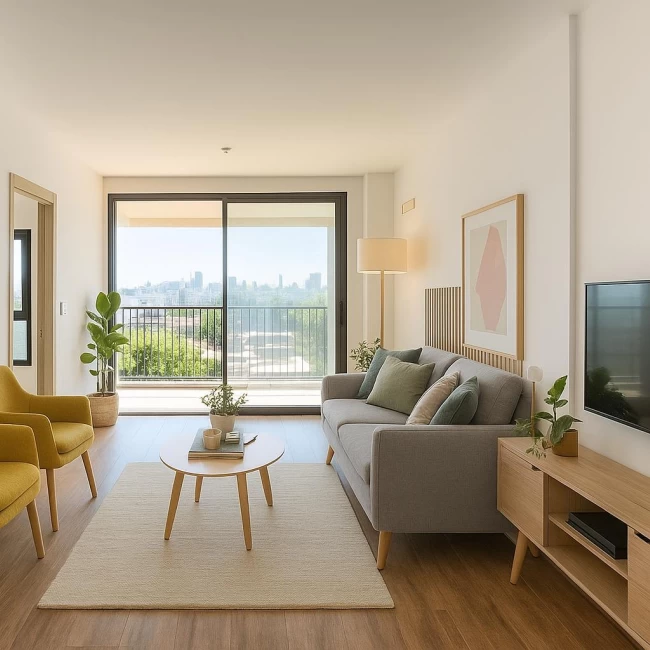 VENTA DEPARTAMENTO 2 AMBIENTES PARQUE CHAS CON BALCON  ESTRENAR