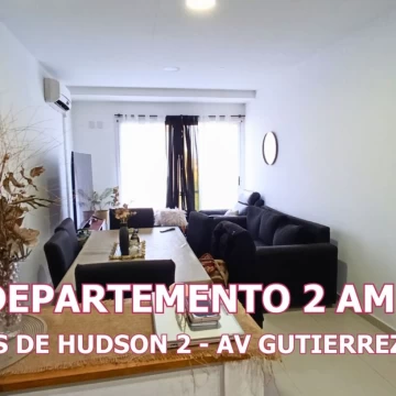 DEPARTAMENTO 2 AMB ALTOS DE HUDSON 2 OPORTUNIDAD