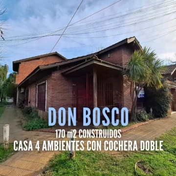 CASA EN VENTA 4 AMB CON COCHERA Y QUINCHO
