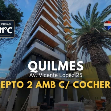 Venta Departamento 2 amb c/ cochera en Quilmes