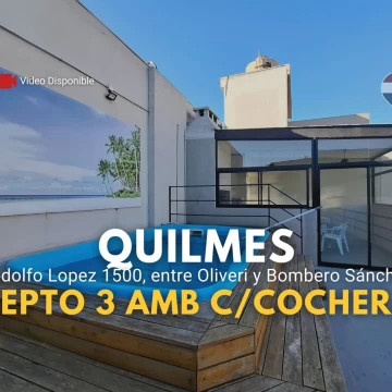 Venta duplex 3 amb Rodolfo Lopez 1561 Quilmes