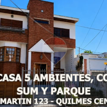 VENTA CASA FINANCIADA APTA CREDITO QUILMES CENTRO