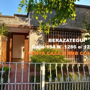 VENTA CASA 2 AMB CON LOTE - BERAZATEGUI