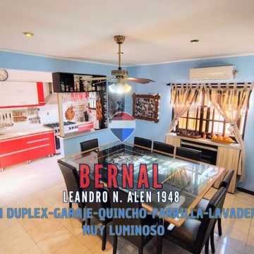 VENTA PH DUPLEX 3 AMB. BERNAL OESTE GARAJE QUINCHO