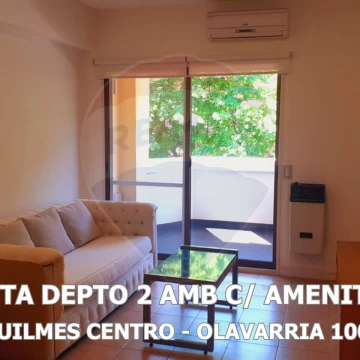 VENTA PERMUTA DEPARTAMENTO 2 AMB C/ PILETA QUILMES