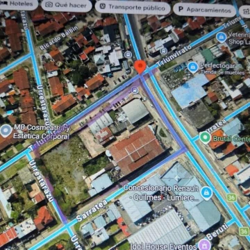 VENTA TERRENO MANZANA COMPLETA QUILMES 7.074m2