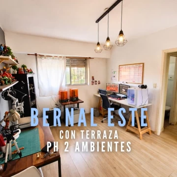 VENTA PH 2 AMB CON TERRAZA BERNAL ESTE