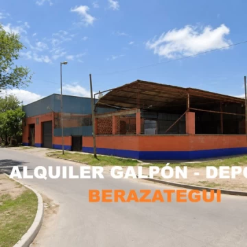 ALQUILER GALPÓN - DEPÓSITO COMERCIAL BERAZATEGUI