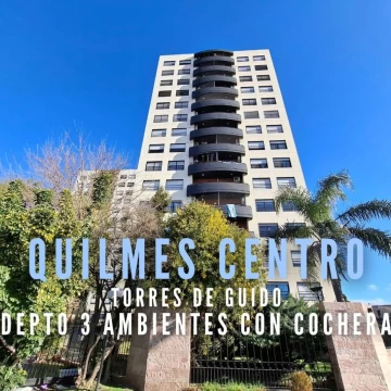 ALQUILER DEPTO 3 AMB CON COCHERA QUILMES