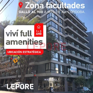 Departamento en venta Balvanera 2 ambientes