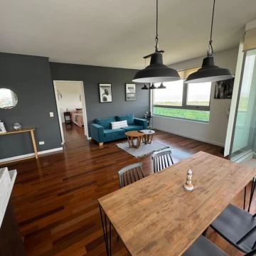 Departamento en  Torres del Yacht amoblado y equipado  1 cochera