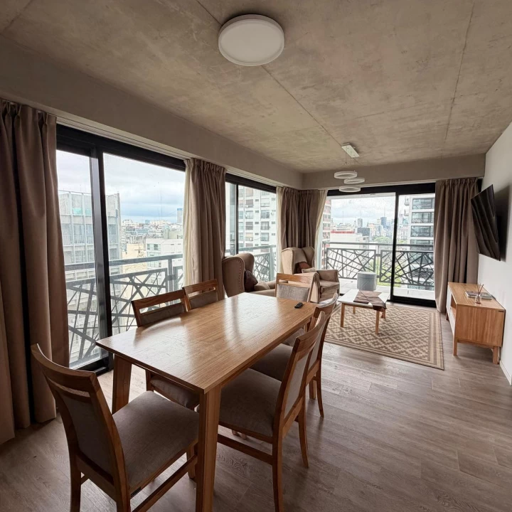 2 Ambientes Amoblado y Equipado con Cochera | Quartier del Bajo