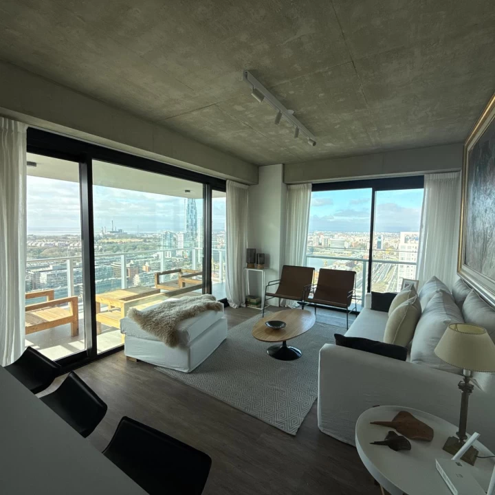 Departamento tres ambientes en alquiler temporal, Quartier Del Bajo - Puerto Madero