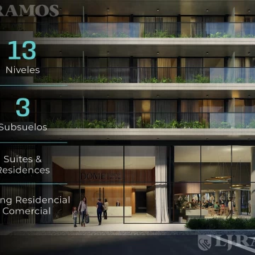 2 ambientes con balcón en DOME Suites