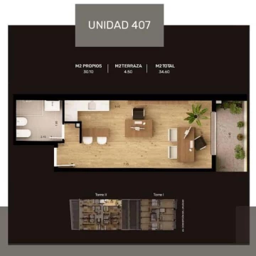 Apartamento en Malvín