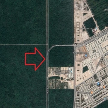 Terreno en venta Av. Ramal Norte, Cancún