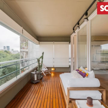 Departamento  en venta Palermo 4 ambientes en torre con cochera fija y baulera