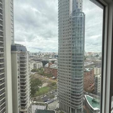 Alquiler 3 Ambientes con Dependencia y Vista al Río | PISO Alvear Tower, Puerto Madero