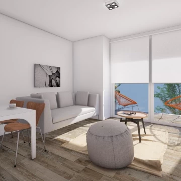 Venta Departamento 2 Ambientes   Escritorio a Estrenar con Balcón y Parrilla en Núñez