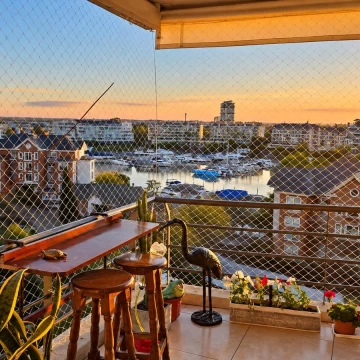 Departamento en Venta  3 ambientes en Miradores de la Bahia, Nordelta con cochera y vista a la Bahía