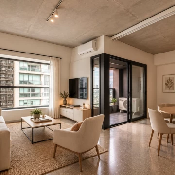 VENTA. DEPARTAMENTO.  2 AMB.  AV HUERGO.  PISO  ALTO. AMENITIES