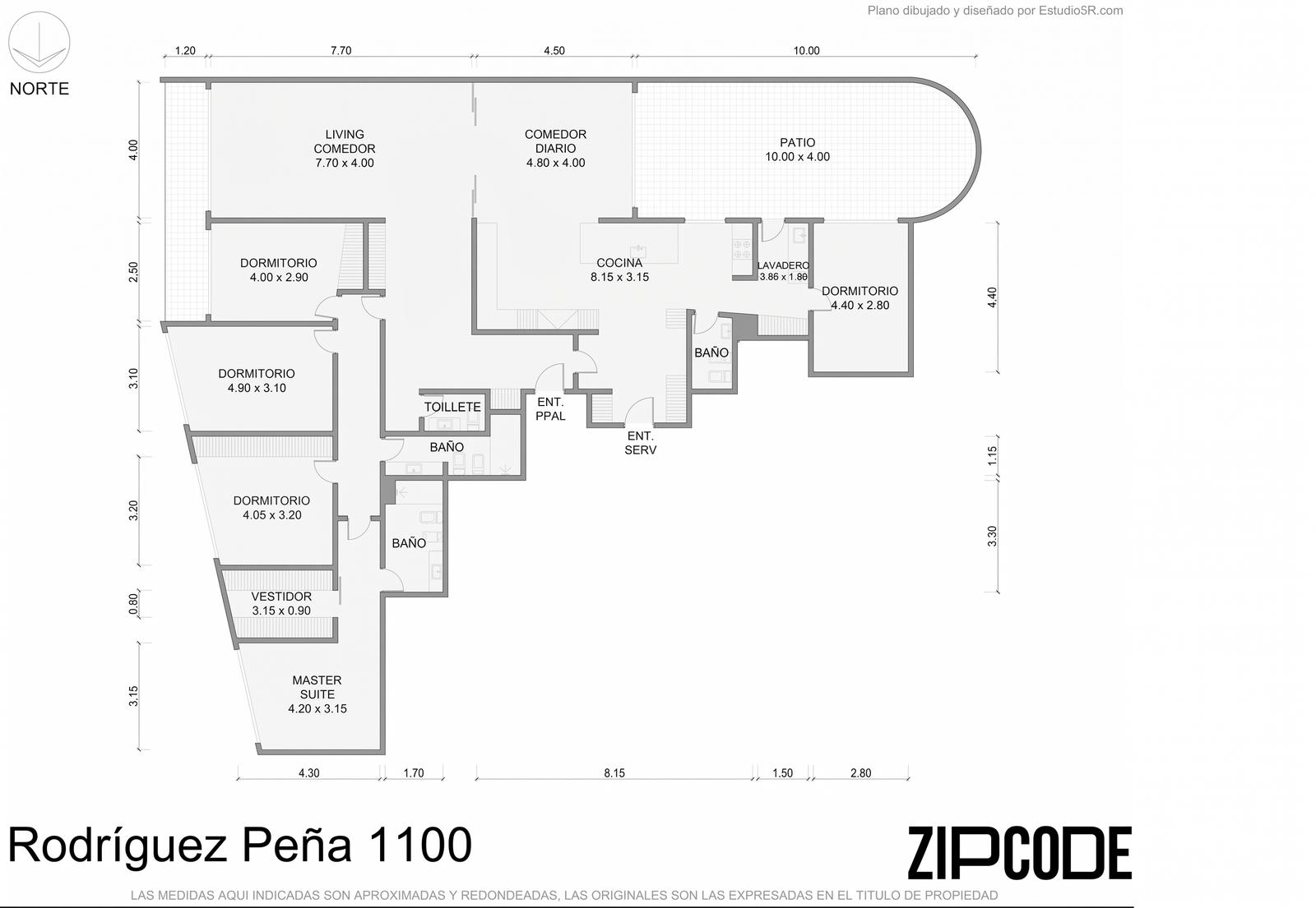 Departamento de 5 dormitorios en Recoleta, foto 3