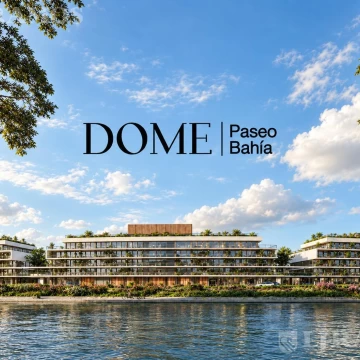 Depto 2 Amb con Terraza en esquina y pasante, en venta en Puertos | DOME Paseo Bahía