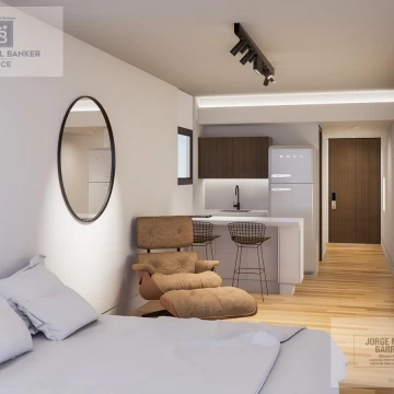 DEPARTAMENTO MONOAMBIENTE PILETA SUM PARRILLA EN ALMAGRO