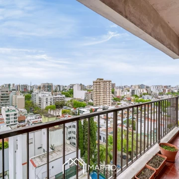 2 ambientes piso alto con vista abierta en Caballito Norte