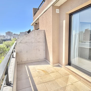 Alquiler Dpto Monoambiente Colegiales Balcon Luminoso Paquete