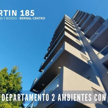 ALQUILER DEPARTAMENTO 2 AMB COCHERA. BERNAL CENTRO