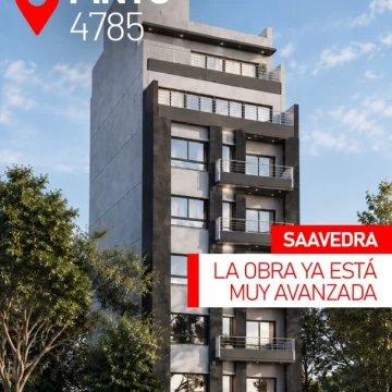 VENTA DE DEPARTAMENTO 2 AMBIENTES EN SAAVEDRA CON BALCÓN AL FRENTE
