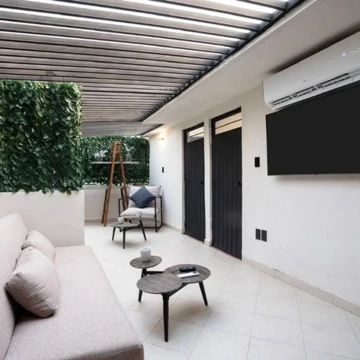 Departamento AMUEBLADO en renta POMONA -ROMA NORTE-