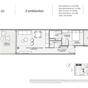 Departamento - Villa Crespo
