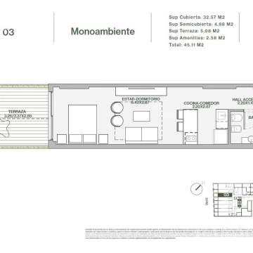 Departamento - Villa Crespo
