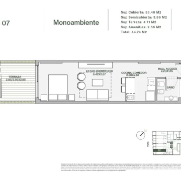 Departamento - Villa Crespo