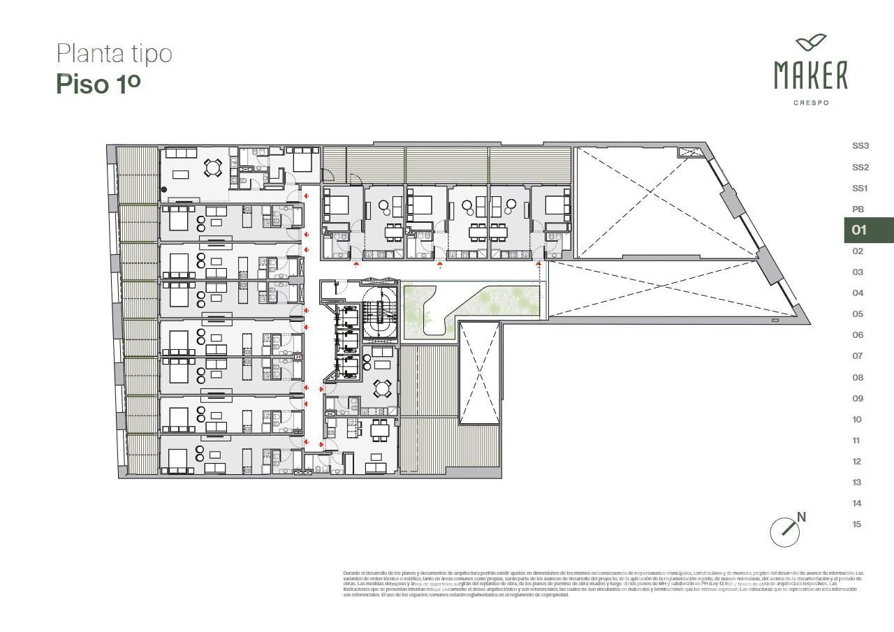 plano planta piso 1