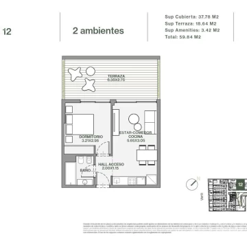 Departamento - Villa Crespo