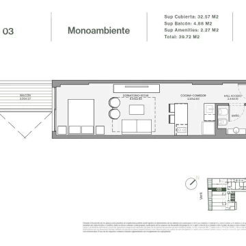 Departamento - Villa Crespo